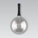 Patelnia granitowa do smażenia na gaz indukcję 28cm szara MAESTRO MR-4028