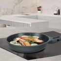 Patelnia ze zdejmowaną rączką granitowa na gaz indukcję 28cm MAESTRO MR-1208-28