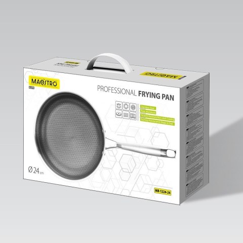 Profesjonalna patelnia 24 cm MAESTRO MR-1224-24