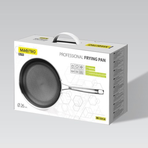 Profesjonalna patelnia 26 cm MAESTRO MR-1224-26