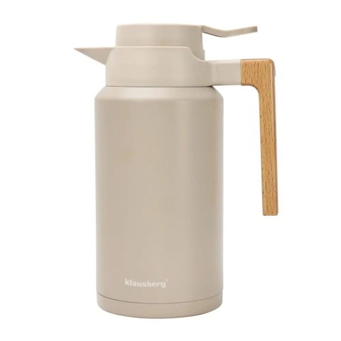 Termos konferencyjny, 2.0L, nierdzewna 304, BPA-Free, beżowy, KLAUSBERG KB-9014