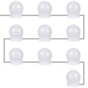Lampki LED na lustro/ do toaletki- 10szt.