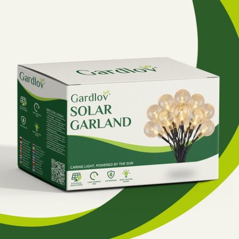 Girlanda solarna 12m IP65 Gardlov 24010