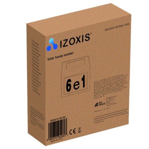 Solarny numer domu Izoxis 24357