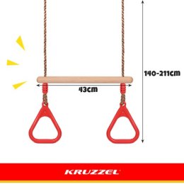 Huśtawka - trapez Kruzzel 25383