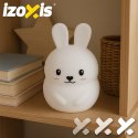 Lampka nocna RGB z pilotem - królik Izoxis 26204