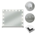 Lusterko kosmetyczne 58x46cm LED Soulima 26129