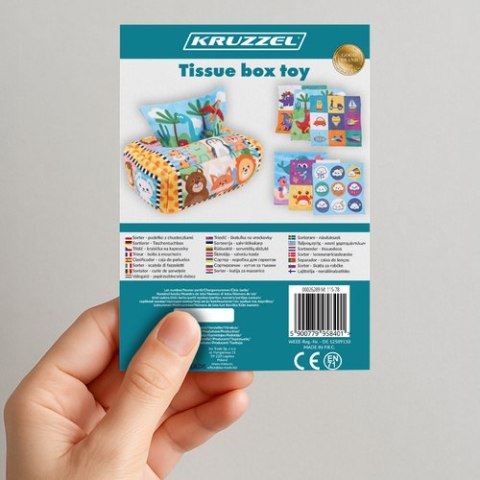 Sorter - pudełko z chusteczkami Kruzzel 26289