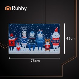 Wycieraczka świąteczna 75x45cm Ruhhy 26636