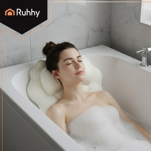 Poduszka relaksacyjna do kąpieli Ruhhy 27050