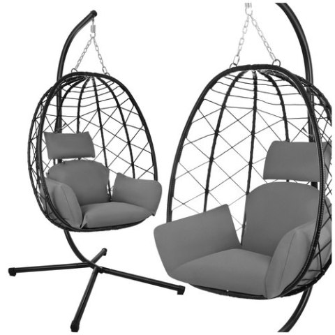 Huśtawka - fotel wiszący 185cm Gardlov