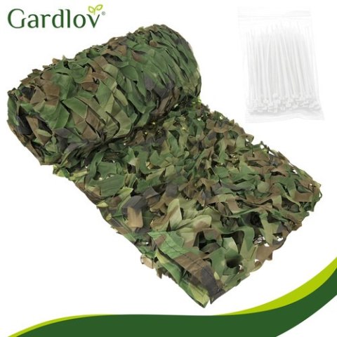 Siatka maskująca 3x6m + 100szt opasek Gardlov