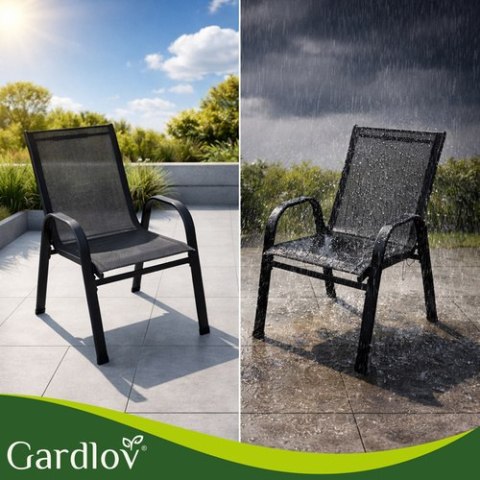Zestaw krzeseł ogrodowych- 4szt. Gardlov