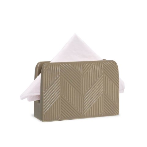 Ceramiczny serwetnik stojak na serwetki Geometry Beige MAESTRO MR-20004-44