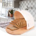 Chlebak owalny beżowy MAESTRO MR-1678G-BEIGE