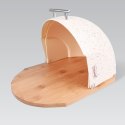 Chlebak owalny beżowy MAESTRO MR-1678G-BEIGE