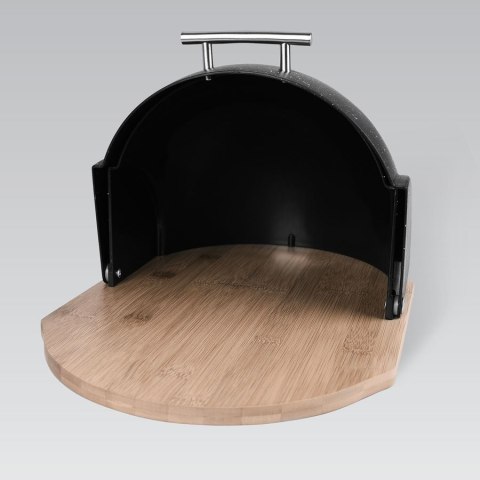 Chlebak owalny czarny MAESTRO MR-1678G-BLACK