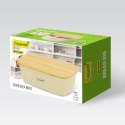 Chlebak z deską do krojenia kremowy MAESTRO MR-1776-IVORY