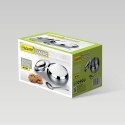 Cukiernica cukierniczka stalowa metalowa srebrna na cukier 300ml MAESTRO MR-1690