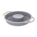 Forma silikonowa do pieczenia ciasta usztywniana okrągła z kominem 25CM BRUNBESTE BB-3354