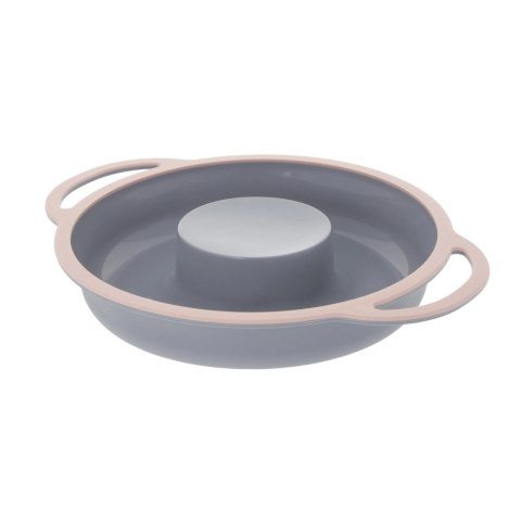Forma silikonowa do pieczenia ciasta usztywniana okrągła z kominem 25CM BRUNBESTE BB-3354