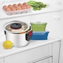 Garnek stalowy z pokrywką na indukcję gaz 16cm 1.6L MAESTRO MR-3530-16