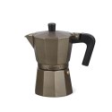 Kawiarka aluminiowa na gaz 3 filiżanki 150ml brązowa MR-1666-3-BROWN