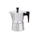 Kawiarka aluminiowa na gaz 3 filiżanki 150ml srebrna MAESTRO MR-1666-3