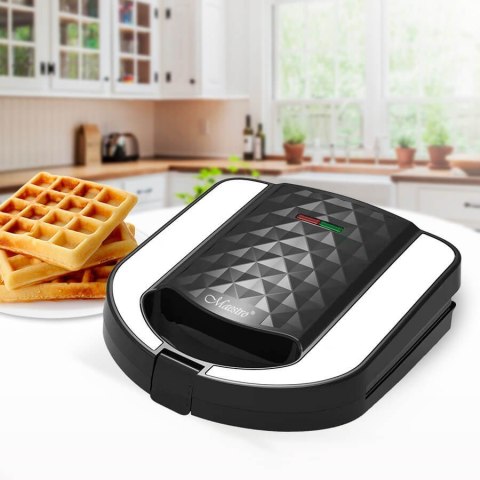 Opiekacz do kanapek gofrów grill wymienne płytki 3w1 750W MAESTRO MR-709