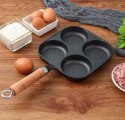 Patelnia żeliwna do jajek 19cm, na jajka, naleśniki, pancakes, placki KRISBERG KS-7744
