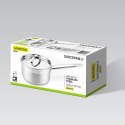 Rondel stalowy z pokrywką na indukcję gaz 16cm 1.5L MAESTRO MR-3511-16S