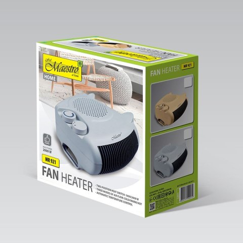 Termowentylator farelka grzejnik 2000W MAESTRO MR-921-BEIGE