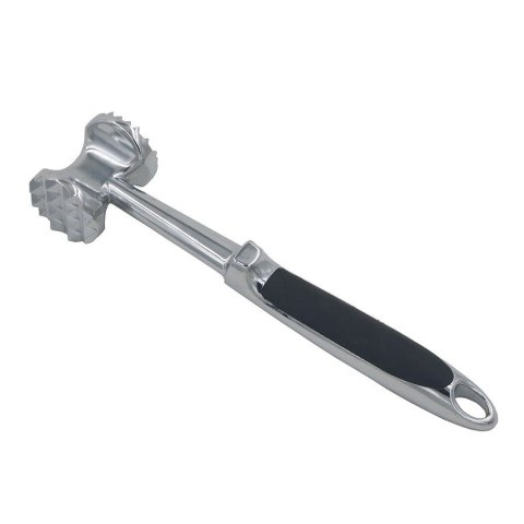 Tłuczek do mięsa dwustronny metalowy młotek rozbijak antypoślizgowy MAESTRO MR-1578