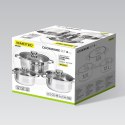 Zestaw garnków garnki komplet 6-ele 1.5L / 3L / 5L MAESTRO MR-2220-6L