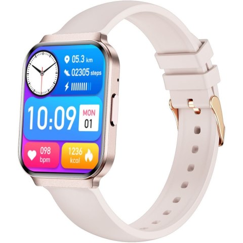 SMARTWATCH DAMSKI GRAVITY GT44-3 - DODATKOWY PASEK (sg051b)