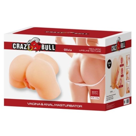 Crazy Bull Olivia Vagina & Anal Masturbator