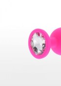 Diamond Booty Jewel Large Pink