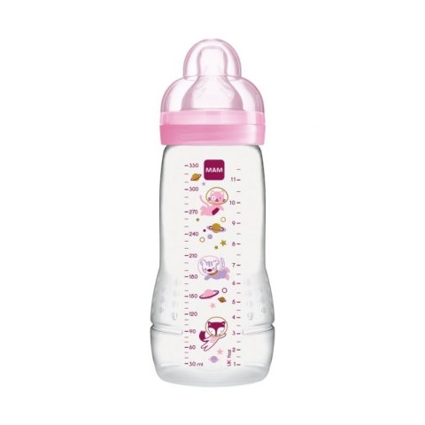 Butelka 330ml girl2 MAM AKCESORIA