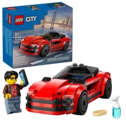 CITY CZERWONY SAMOCHÓD SPORTOW