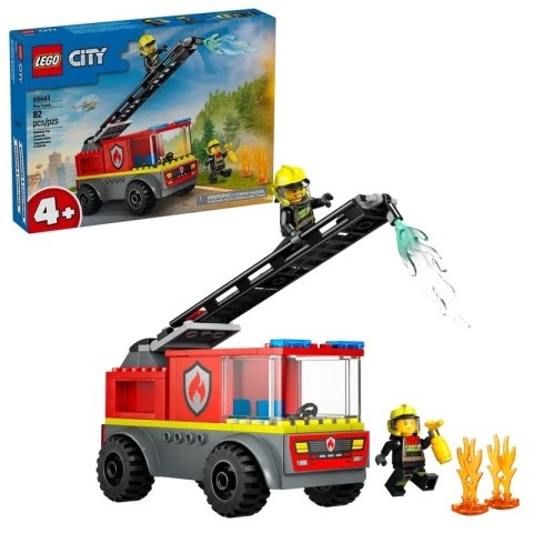CITY WÓZ STRAŻACKI Z DRABINĄ