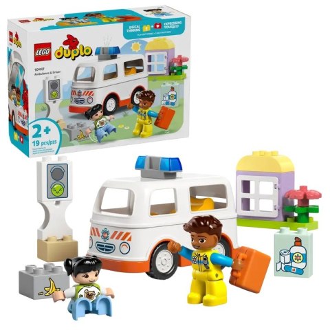 DUPLO KARETKA Z KIEROWCĄ