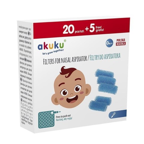 Filtry do aspiratora AKUKU