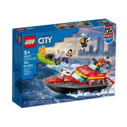 Lego city łódź strażacka LEGO