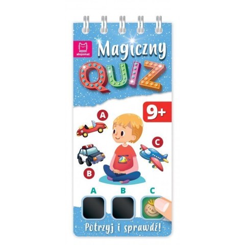 Magiczny quiz 9-latka potrzyj AKSJOMAT