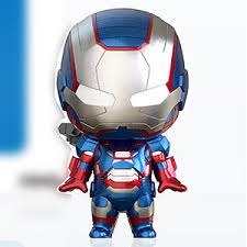 Cosb! Marvel Iron Man Patriot 43 figurka 9cm