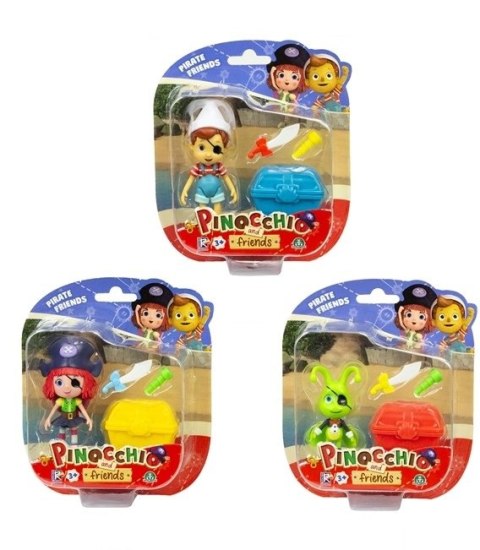 Giochi Preziosi figurka Pinokio & Pirate Friends akcesoria