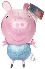 Hasbro Peppa Pig Glitter George 25cm plusz