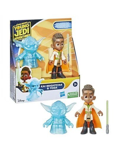 Hasbro SW Young Jedi Adventure Kai Yoda 2pak