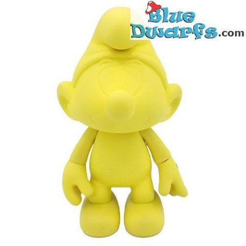 Puppy Smurf vinyl matte yellow figurka ruchoma 20cm