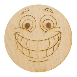 Ozd. drewniana emotka 1 ECODECO